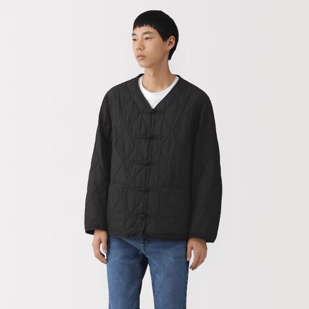 Muji Tang Black Quilted Jacket - Picture 10 of 15